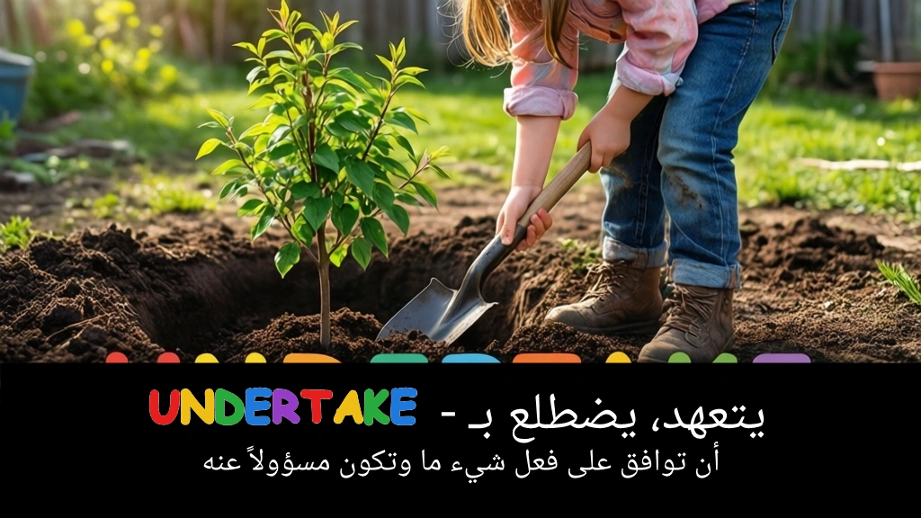 Arabic Illustration for undertake
